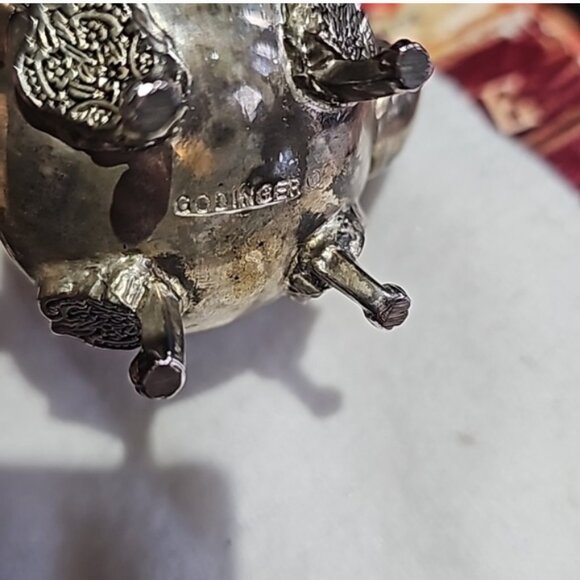 Godinger vintage salt & pepper shakers - Picture 10 of 10